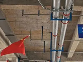 景东管廊支架的安装方法